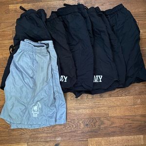 Lot of 6 Military Army Shorts